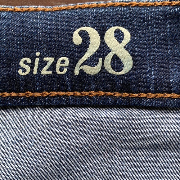 J Crew Sz 28 Medium Wash Lookout High Rise Jeans - Picture 5 of 7